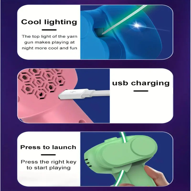 Magic Rope Launcher - Shoot, Spin, Spark Wonder!