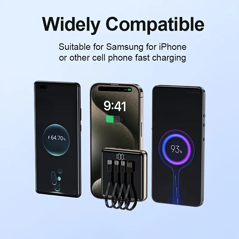 30,000mAh Portable Mobile Power – Supercharge On the Go!