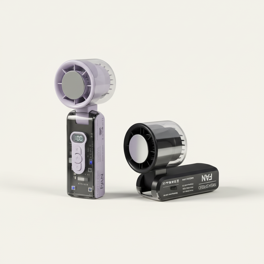 IceRush Turbo Handheld Fan – Chill, Wherever You Go!