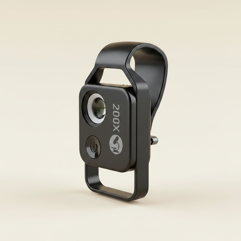 200X Smartphone Microscope Lens – Tiny World, Big View