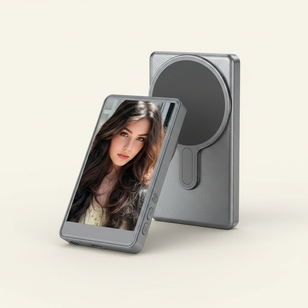 Magnetic Selfie Monitor – See Yourself While You Shoot