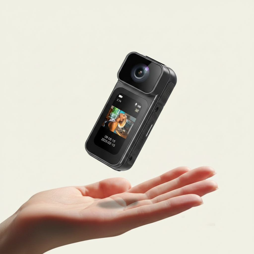 2.7K Thumb Action Camera – Wearable POV in a Snap
