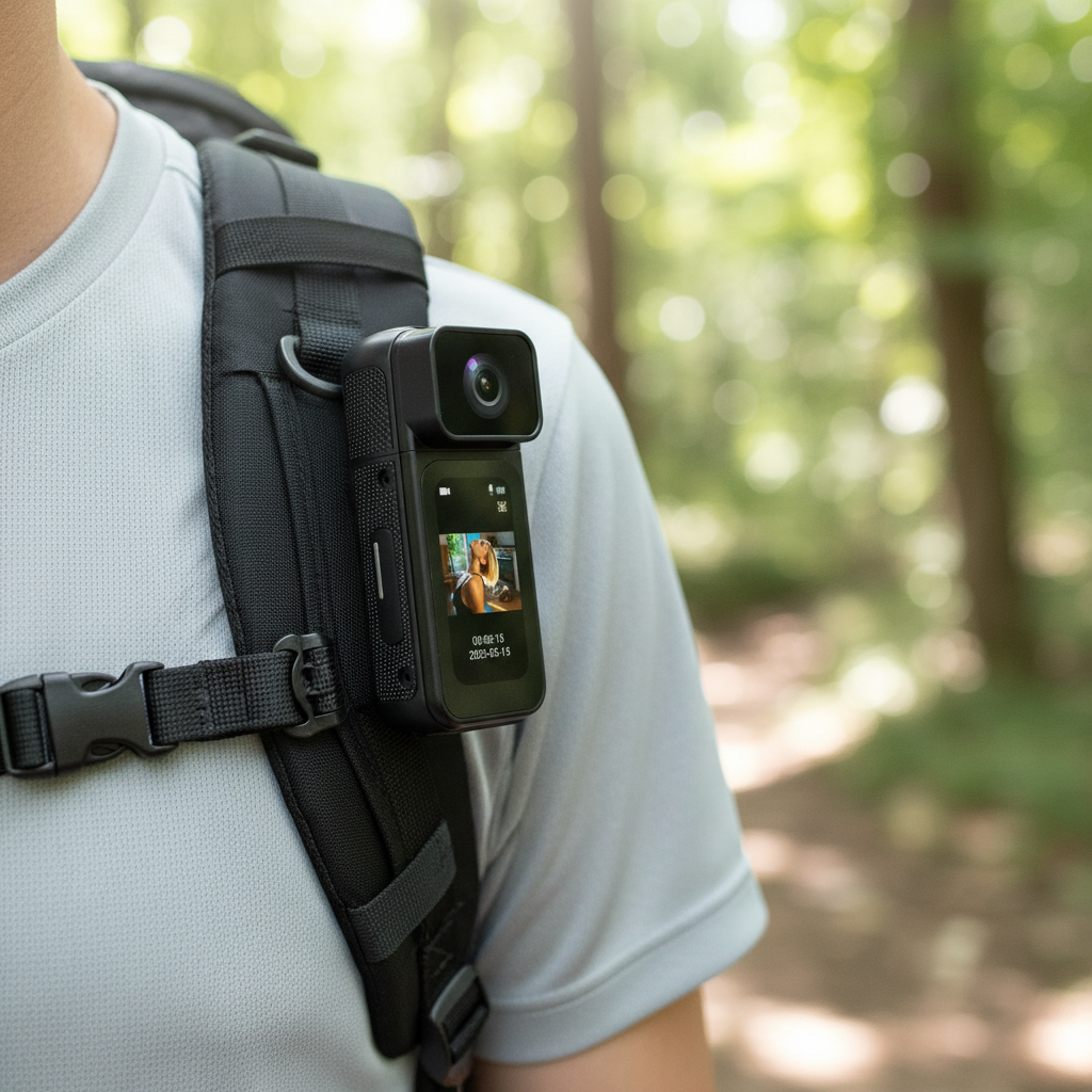 2.7K Thumb Action Camera – Wearable POV in a Snap